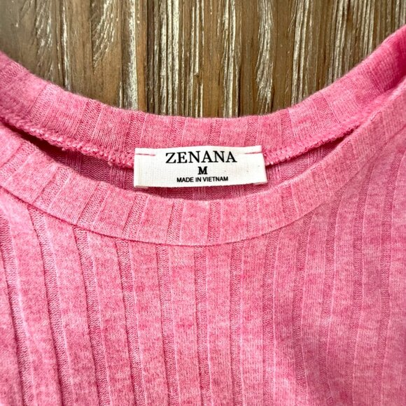 Zenana Pink Sweater (S) - Picture 3 of 5